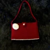 Bolso para libro rojo