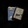 Funda para Kindle tejida a crochet nubes