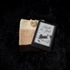 Funda para Kindle tejida a crochet tres colores