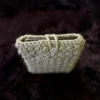Funda para Kindle tejida a crochet verde pastel