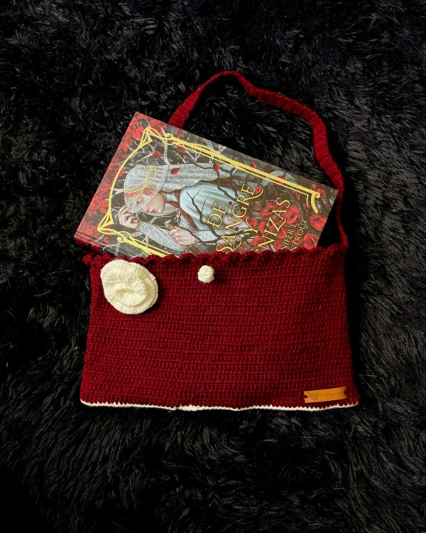Bolso para libro rojo - foto 2 Bolso para libro rojo - foto 2