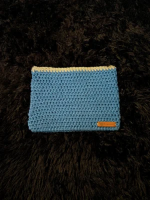 Funda para libro celeste y blanca - foto 1 Funda para libro celeste y blanca - foto 1