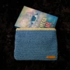 Funda para libro celeste y blanca - foto 2 Funda para libro celeste y blanca - foto 2