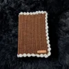 Funda para libro marrón con bordes - foto 1 Funda para libro marrón con bordes - foto 1