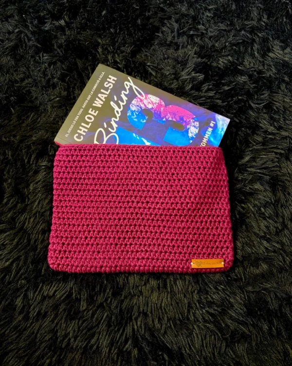 Funda para libro rosa sencilla - foto 2 Funda para libro rosa sencilla - foto 2