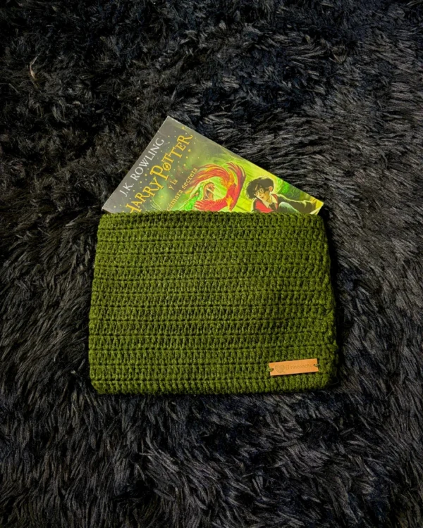 Funda para libro verde oscuro - foto 2 Funda para libro verde oscuro - foto 2