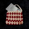 Bolso para libro de bolsillo rojo y beige - foto 2