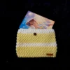 Funda para libro amarilla y blanca - foto 2