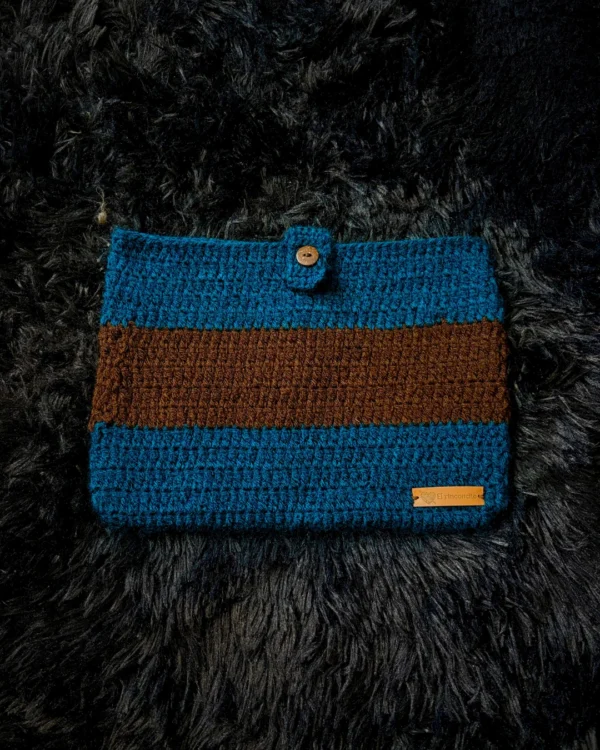 Funda para libro azul y marrón - foto 1